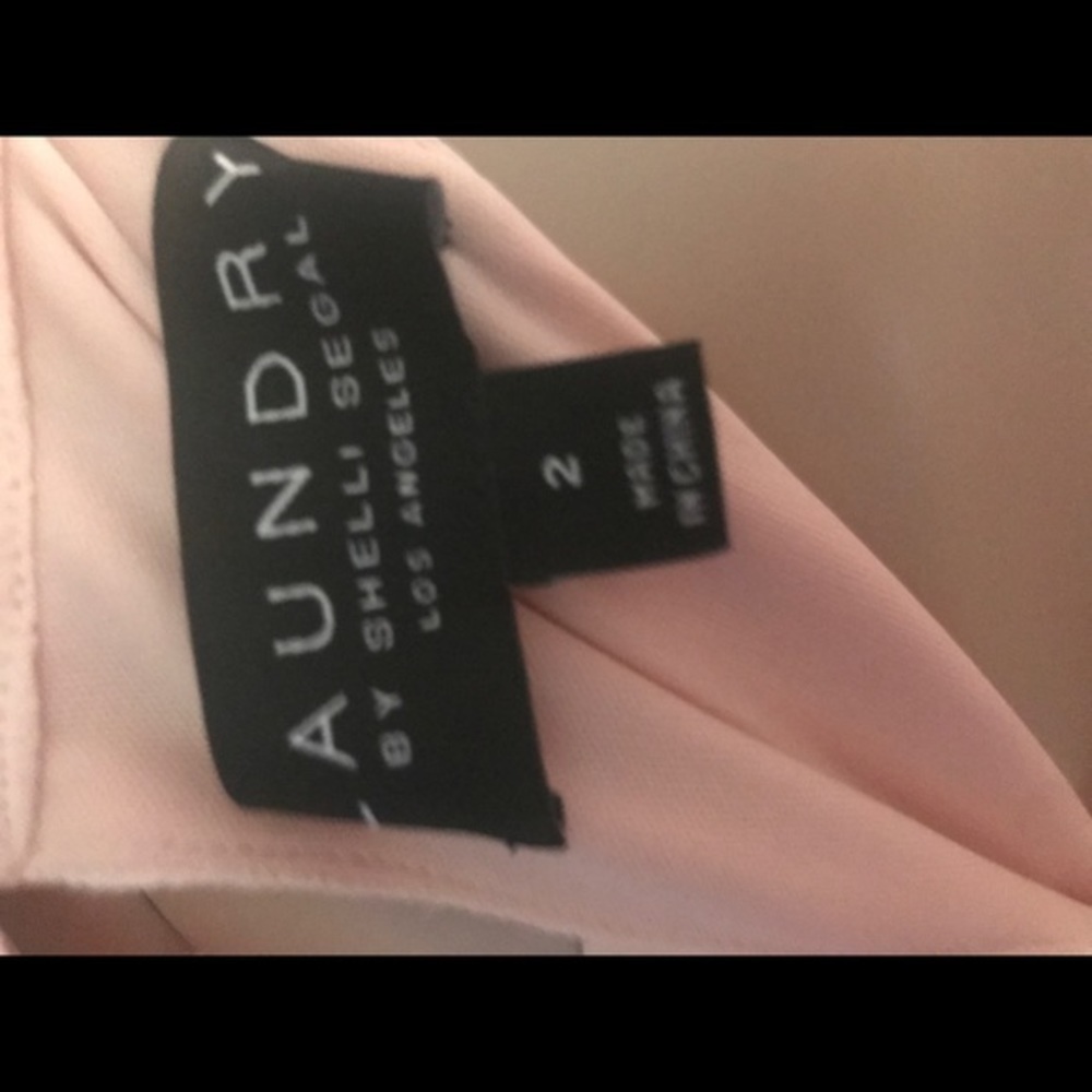 Laundry Colorblock Halter Maxi Gown Size 2 NWT - Picture 9 of 10